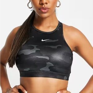 Nike Woman’s Dri-fit high neck swoosh sports bra